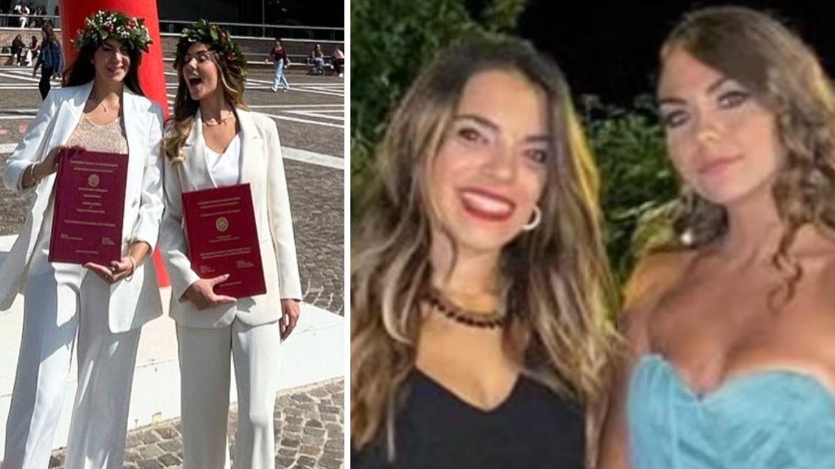 Giulia perde una gamba per salvare Chiara, ora festeggiano la laurea insieme