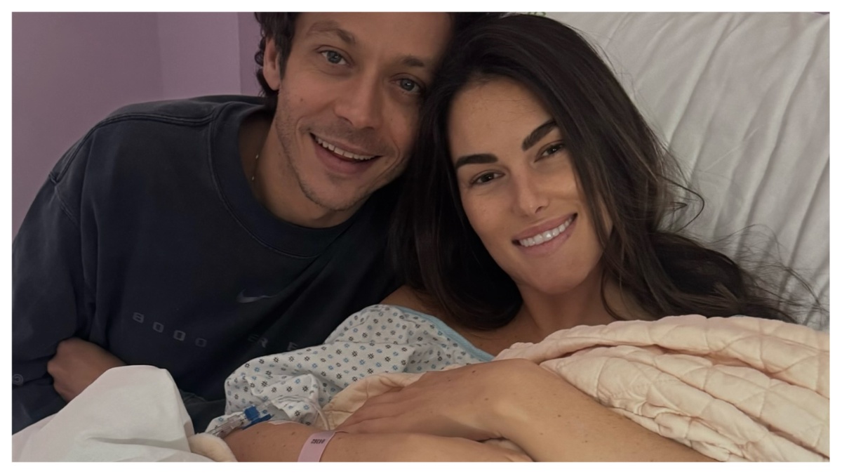 Valentino Rossi papà bis: nome e sesso del bebè